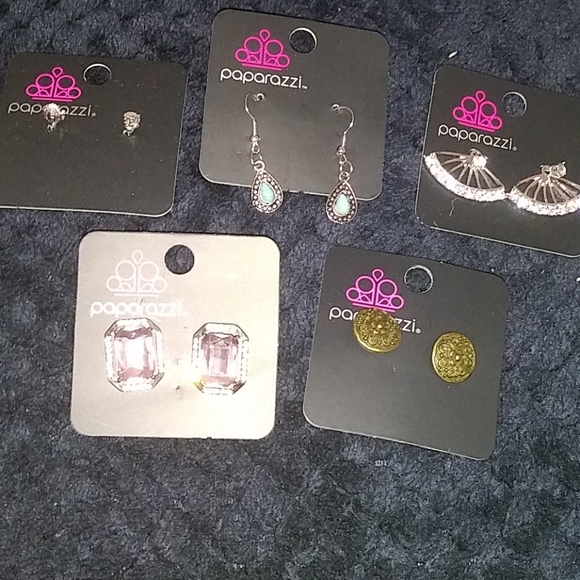 New 5 pairs of earrings lot